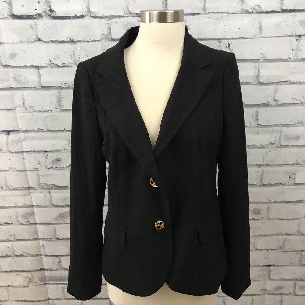Ivanka Trump Black Back Bow Blazer